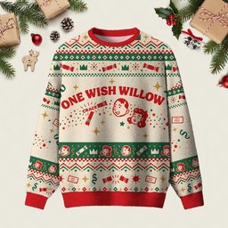 One Wish Willow Ugly Christmas Sweater Obsession Xmas Clothes Christmas Gifts