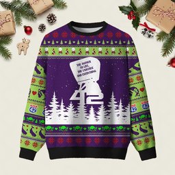 The Answer To Everything Ugly Christmas Sweater Xmas Party Clothes Christmas Apparel Gifts