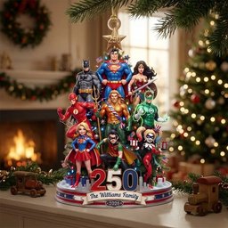 DC Justice League Christmas Ornament Keepsake Xmas Gifts Unique Christmas Ornaments
