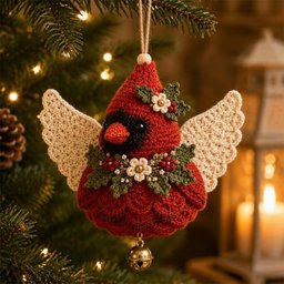 Cardinal Angel Christmas Ornament Festive Home Decorations Cool Christmas Gifts