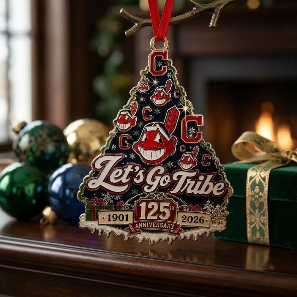 Cleveland Guardians 125th Anniversary Christmas Tree Ornament Christmas Tree Decorations
