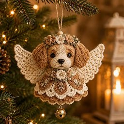 Dog Angel Christmas Ornament Christmas Display Decor Christmas Gift Ideas For Wife
