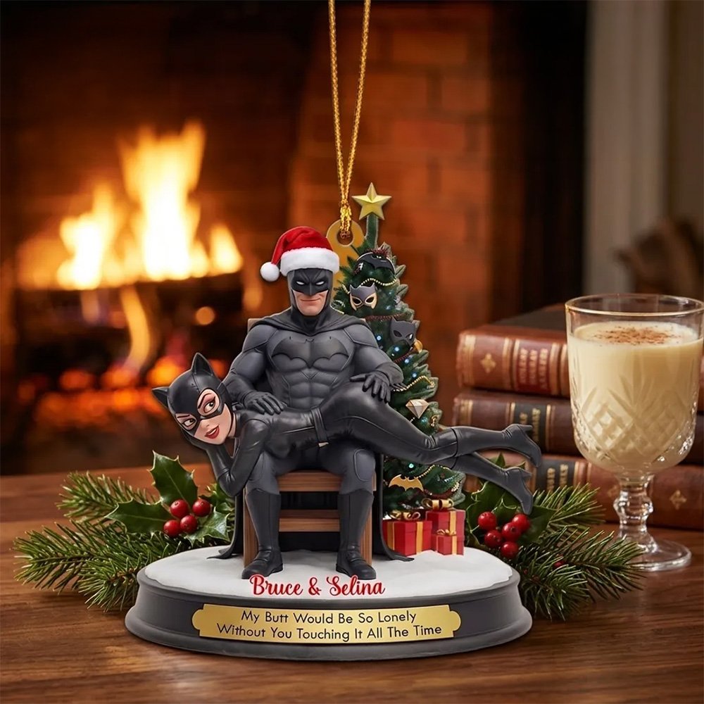Batman And Catwoman Christmas Tree Ornament Christmas Tree Decorations Best Gifts