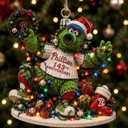 Snoopy x Houston Texans Christmas Global Ornament Festive Tree Decorations Xmas Ornament