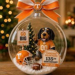Tennessee Volunteers 135th Anniversary Ornament Funny Christmas Ornaments Xmas Tree Decor