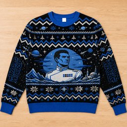Unisex Star Wars Thrawn Ugly Christmas Sweater for Star Wars Fans