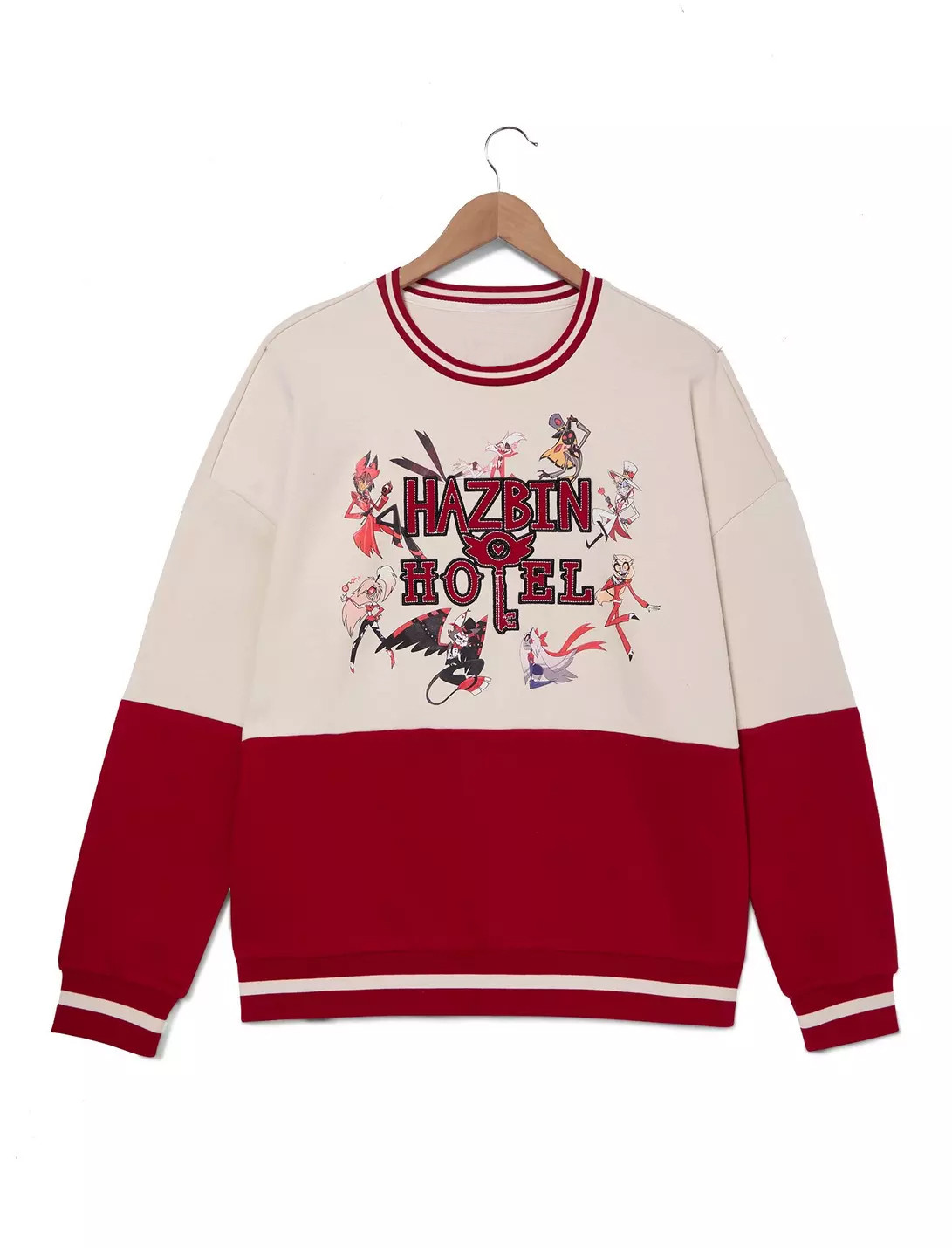 Hazbin Hotel Characters Panel Ugly Sweater