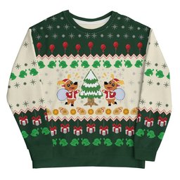 Jingle Animal Crossing Ugly Christmas Sweater 2026