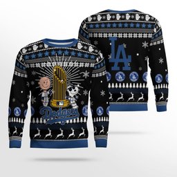 Los Angeles Dodgers Ugly Christmas Sweater 2026
