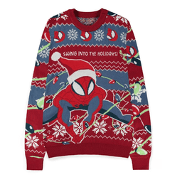Spider-Man Swing into the Holidays Ugly Sweater 2026