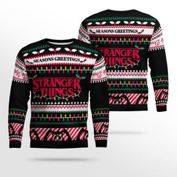 Stranger Things Adults Ugly Christmas Sweater 2026