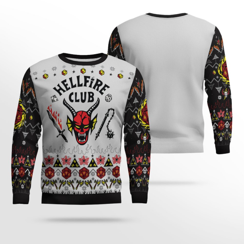 Hellfire Club Ugly Christmas Sweater 2026