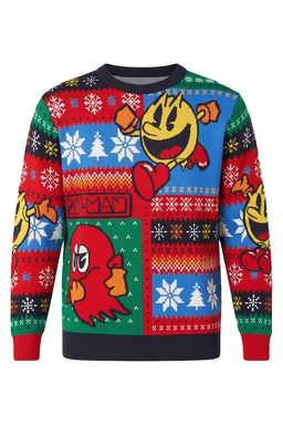PAC-MAN Ugly Christmas Sweater 2026