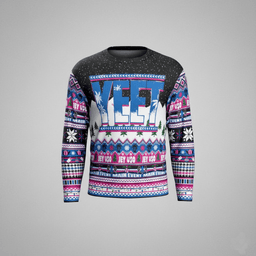 ProSphere Black Jey Uso Holiday Ugly Christmas Sweater 2026