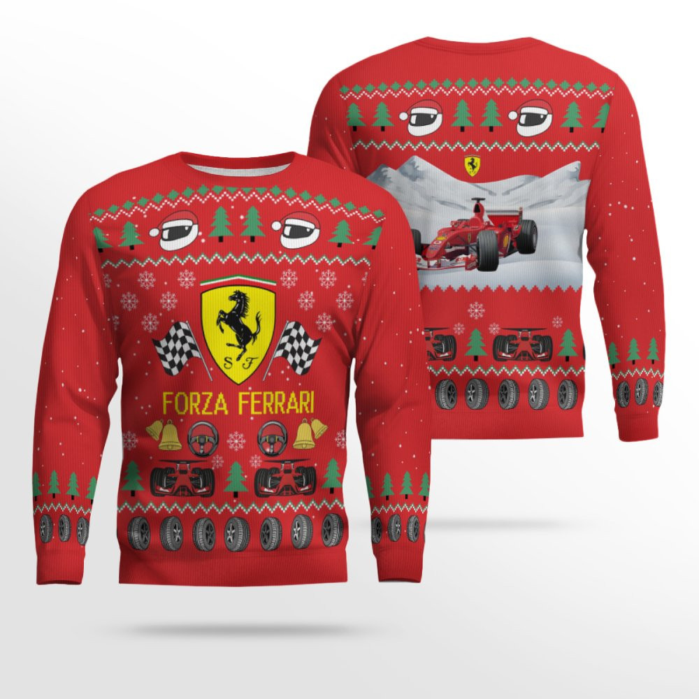 Forza Ferr F1 Ugly Christmas Sweater 2026
