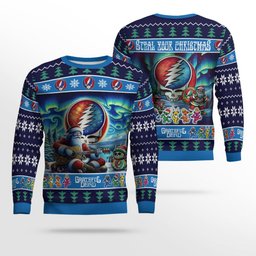 Grateful Dead Merry Christmas Ugly Sweater 2026