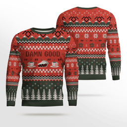 Twin Peaks Damn Good Holiday Ugly Christmas Sweater 2026