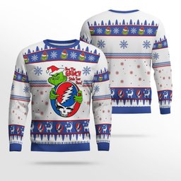 Grinch Grateful Dead Ugly Christmas Sweater 2026