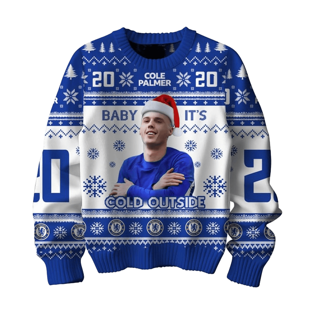Cole Palmer X Cold Outside Ugly Christmas Sweater 2026
