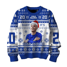 Cole Palmer X Cold Outside Ugly Christmas Sweater 2026