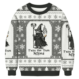 Witch Frog Twas The Tism Mlord 2026 Christmas Ugly Sweater