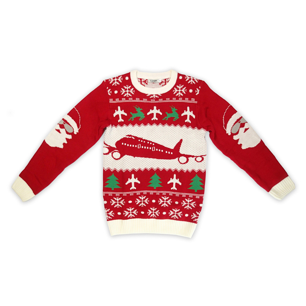 2026 Ugly Christmas Sweater for Pilots