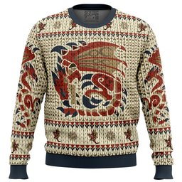 Rathalos Monster Hunter Ugly Christmas Sweater