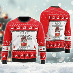 Jim Beam Full of Christmas Ugly Sweater