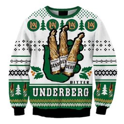 Bitter Underberg Christmas Ugly Sweater