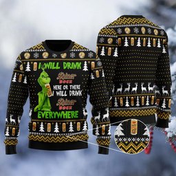 Shiner Bock Will Drink Everywhere Ugly Sweater