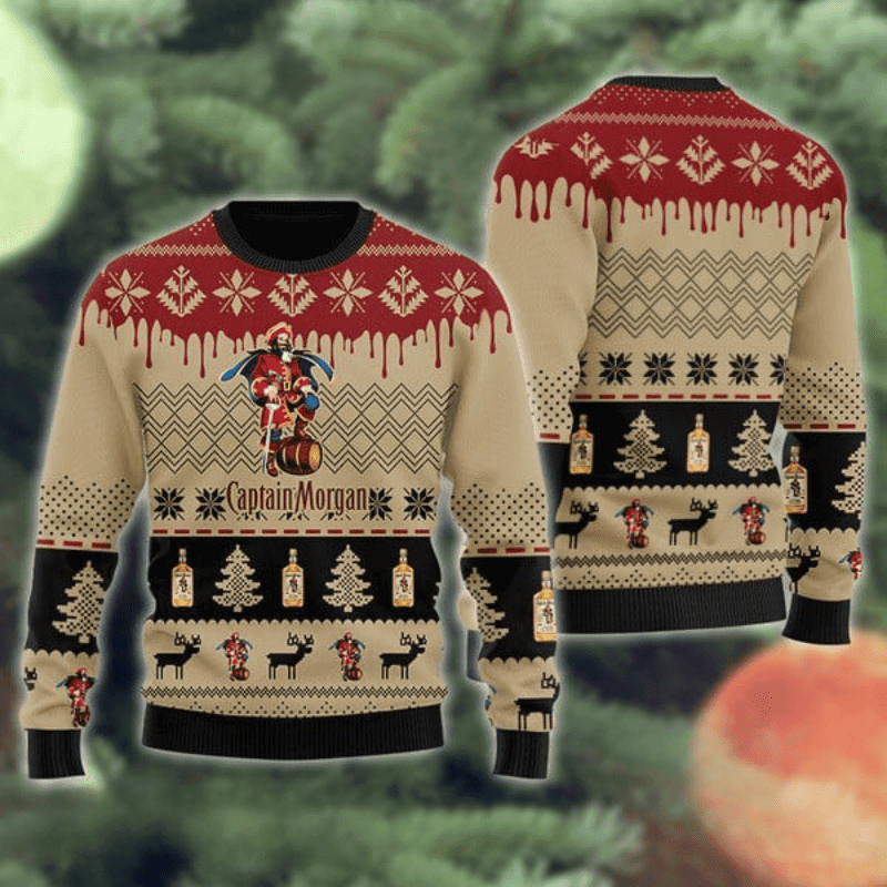Captain Morgan Christmas Festival Ugly Sweater