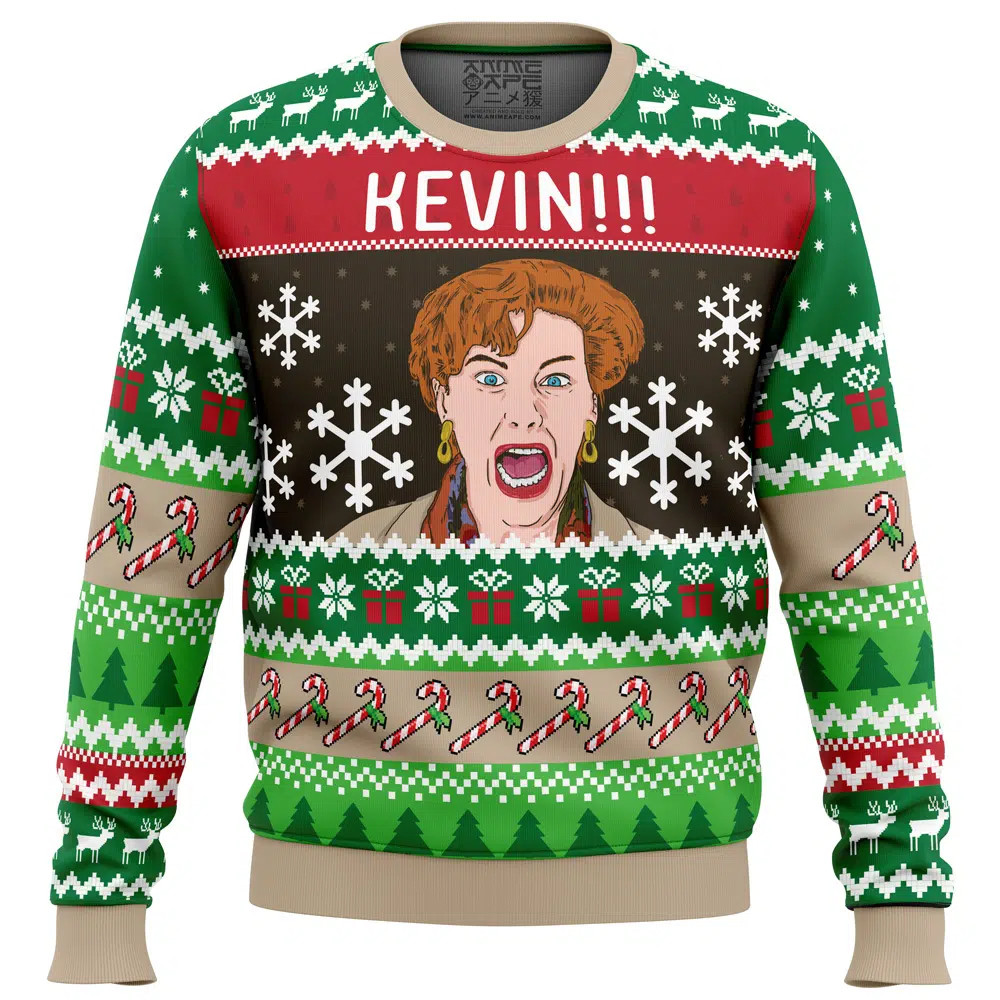 Kevin!!! Home Alone Ugly Christmas Sweater 2026
