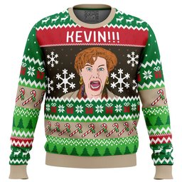 Kevin!!! Home Alone Ugly Christmas Sweater 2026