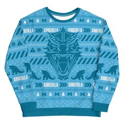 Monsterverse Godzilla Holiday Ugly Christmas Sweater 2026