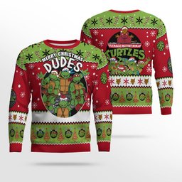 Teenage Mutant Ninja Turtles Ugly Christmas Sweater 2026