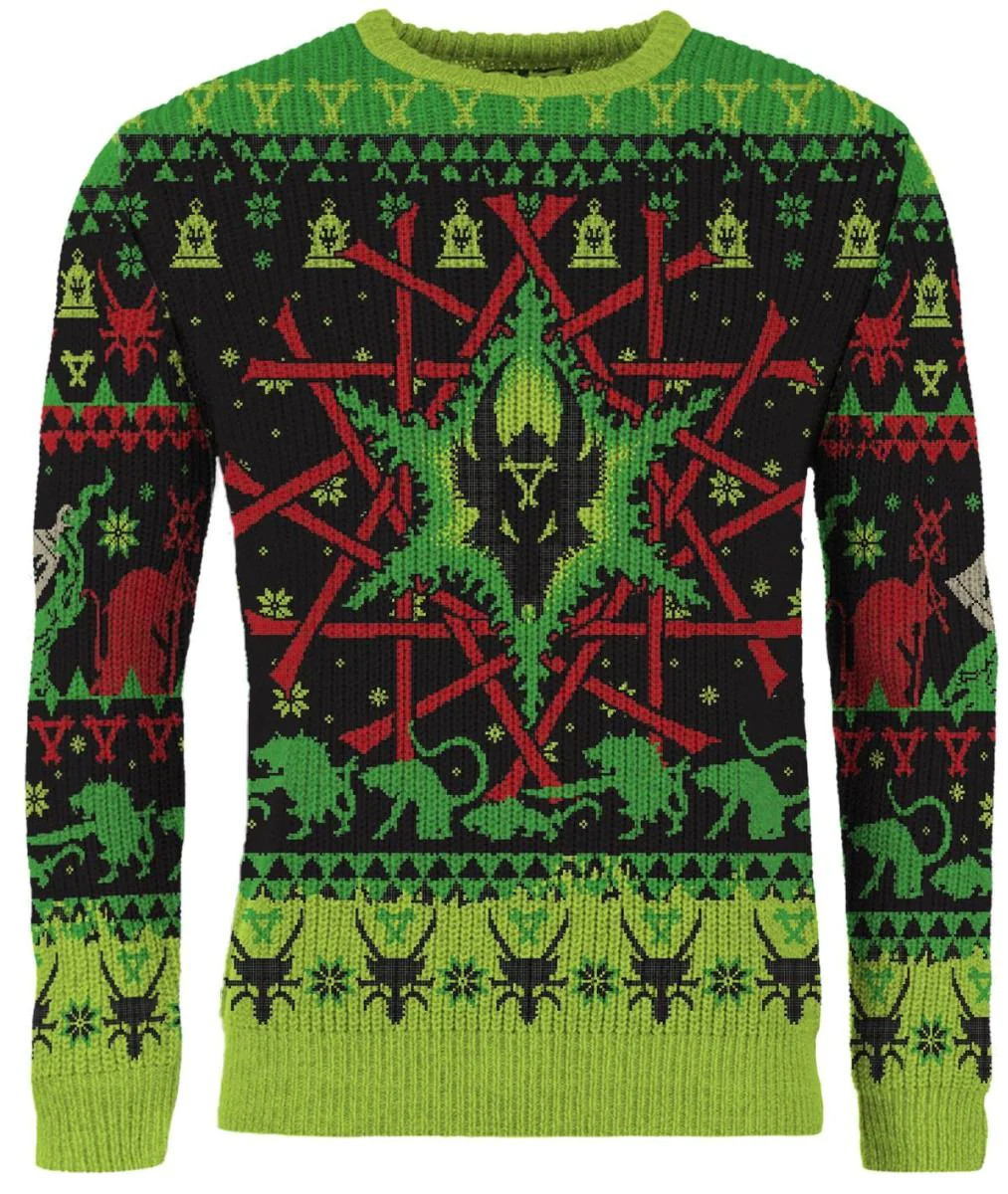 Gnawty or Nice Skaven Ugly Christmas Sweater Preorder
