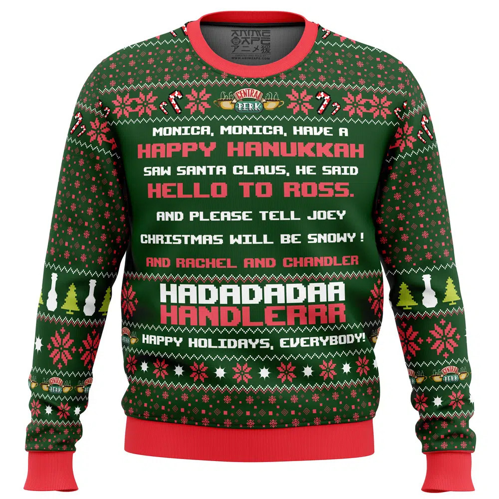 Phoebe’s Christmas Song Friends Ugly Christmas Sweater