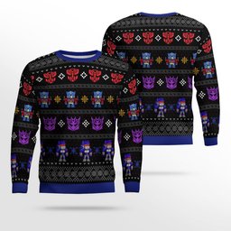 2026 Transformers Ugly Christmas Sweater