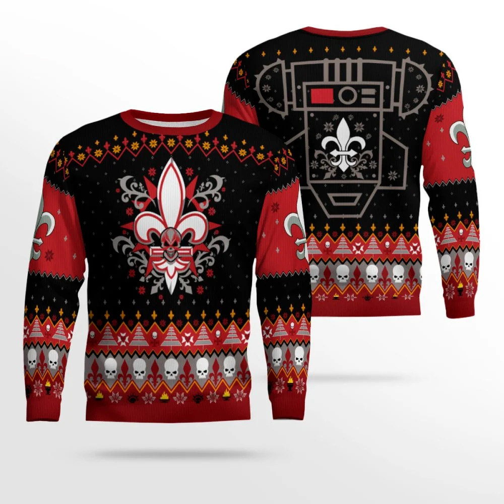 Eight Sisters Slaying Ugly Christmas Sweater