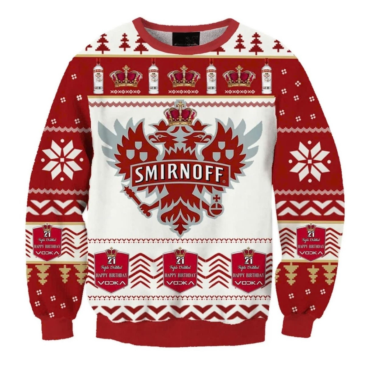 Smirnoff Holiday Ugly Sweater