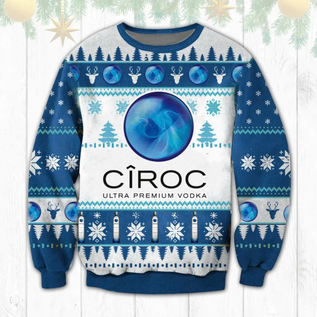 Ciroc Christmas Ugly Sweater