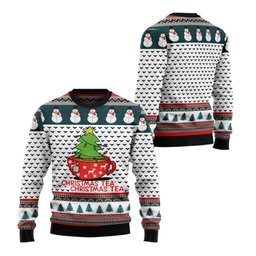 2026 Christmas Christmas Tea Christmas Tea Ugly Christmas Sweater