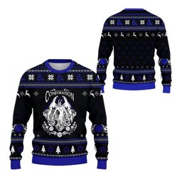 2026 Christmas DnD Conjuration Ugly Christmas Sweater