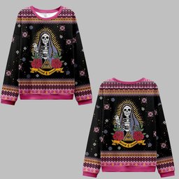 2026 Christmas Blessed And Stressed Ugly Christmas Sweater