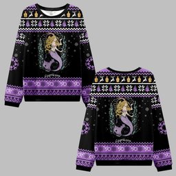 2026 Christmas Capricorn Zodiac Ugly Christmas Sweater