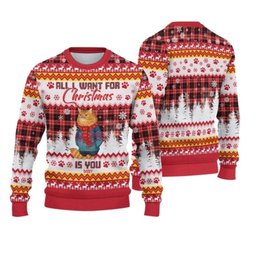2026 Christmas Cat All I Want For Christmas Is You Ugly Sweatshirt