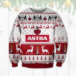 Astra Reindeer Christmas Ugly Sweater