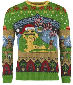 Jabba's Jolly Ho-Ho-Holiday Ugly Christmas Sweater