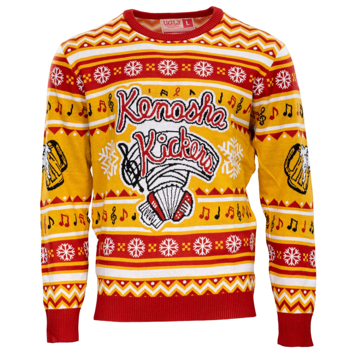 Kenosha Kickers Band Ugly Christmas Sweater