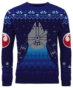 Frosty Falcon Ugly Christmas Sweater